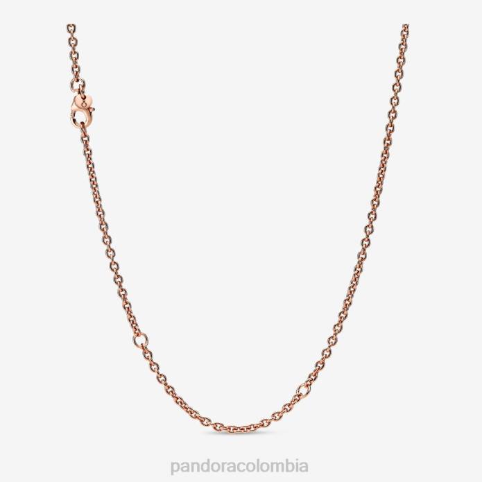 Pandora collar de cadena tipo cable Oro de Rose plateado J2LX748 accesorios Pandora collar de cadena tipo cable Oro de Rose plateado J2LX748 accesorios