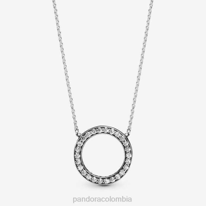 Pandora collar círculo de brillo Plata esterlina J2LX745 accesorios Pandora collar círculo de brillo Plata esterlina J2LX745 accesorios